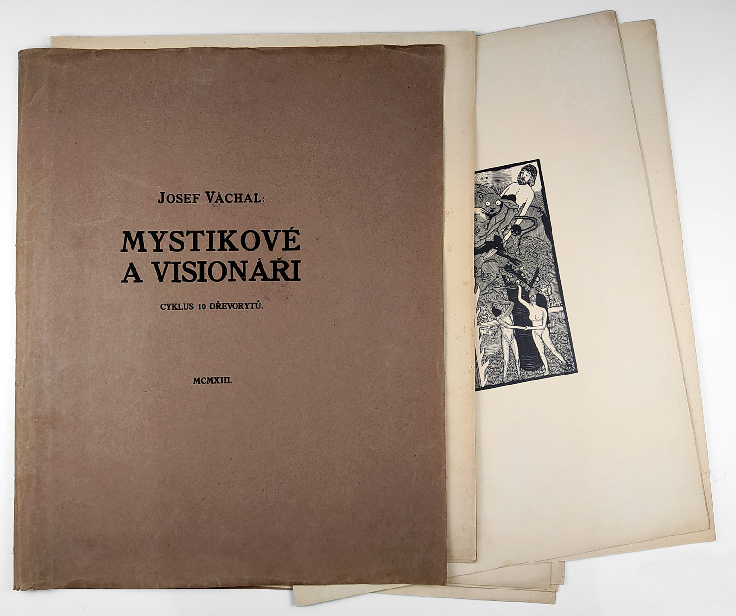 Josef Váchal, Mystikové a visionáři, cyklus, grafika, prodej