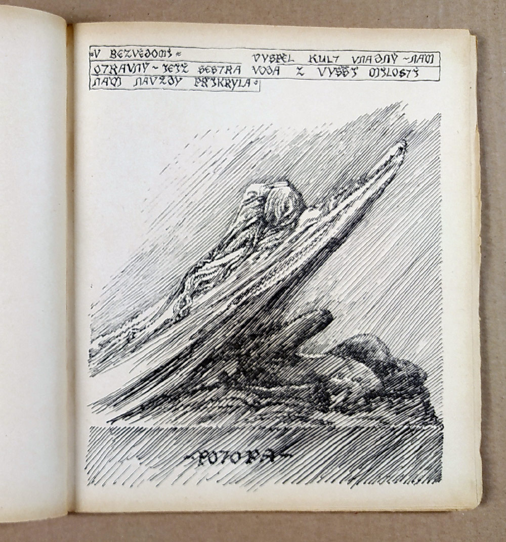 Bílek František – Cesta, se dvěma autorovými dřevoryty a čtyřiceti litografiemi, 1909