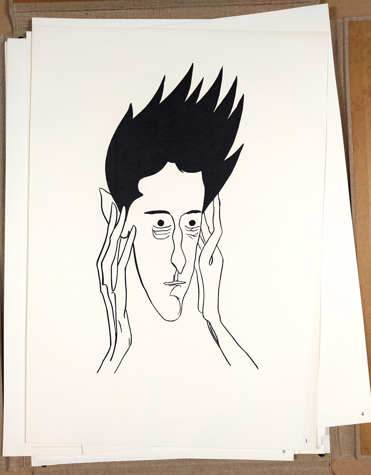 Hoffmeister Adolf – Faces / Vissages, vydal Adam Hoffmeister, 1997 