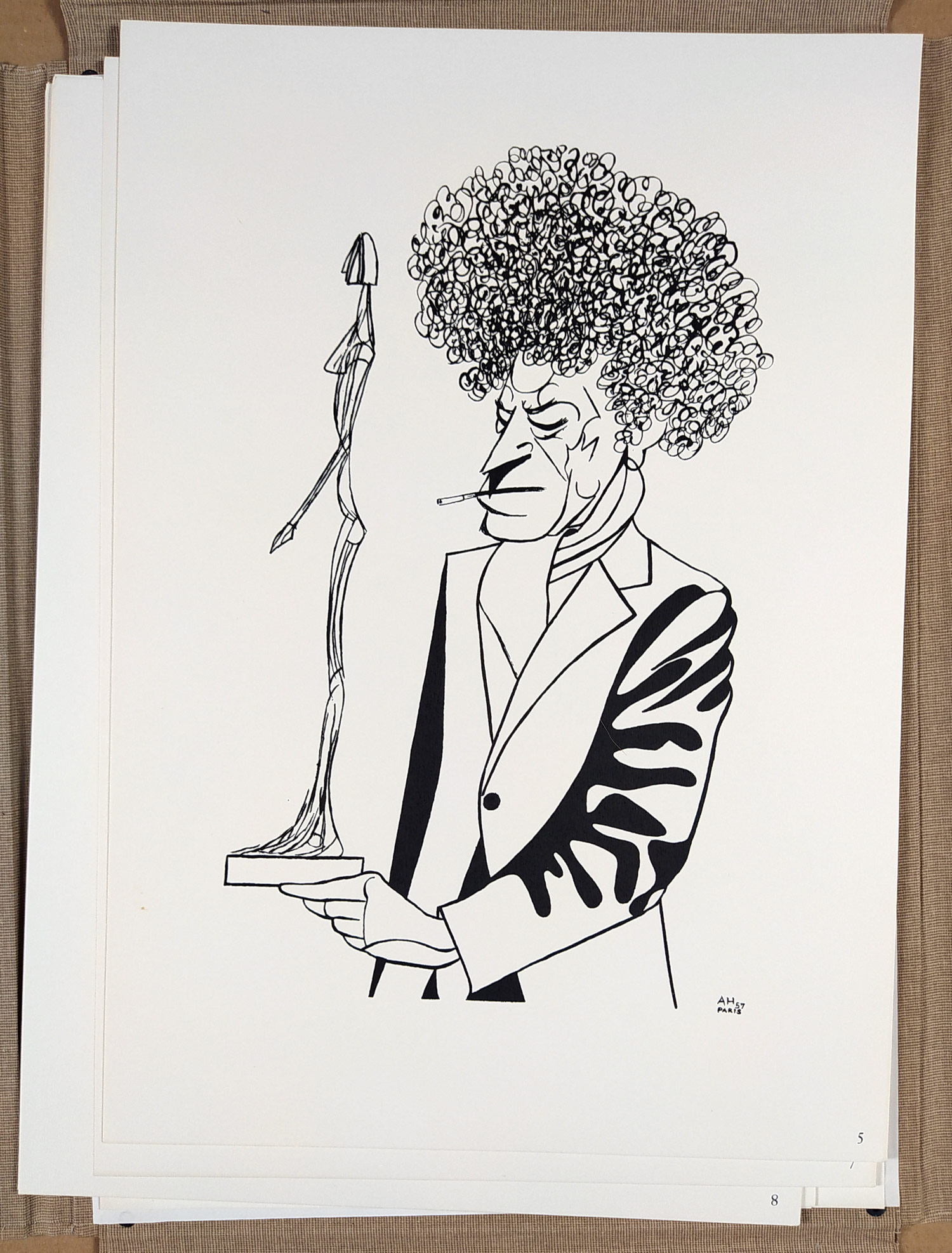 Hoffmeister Adolf – Faces / Vissages, vydal Adam Hoffmeister, 1997 