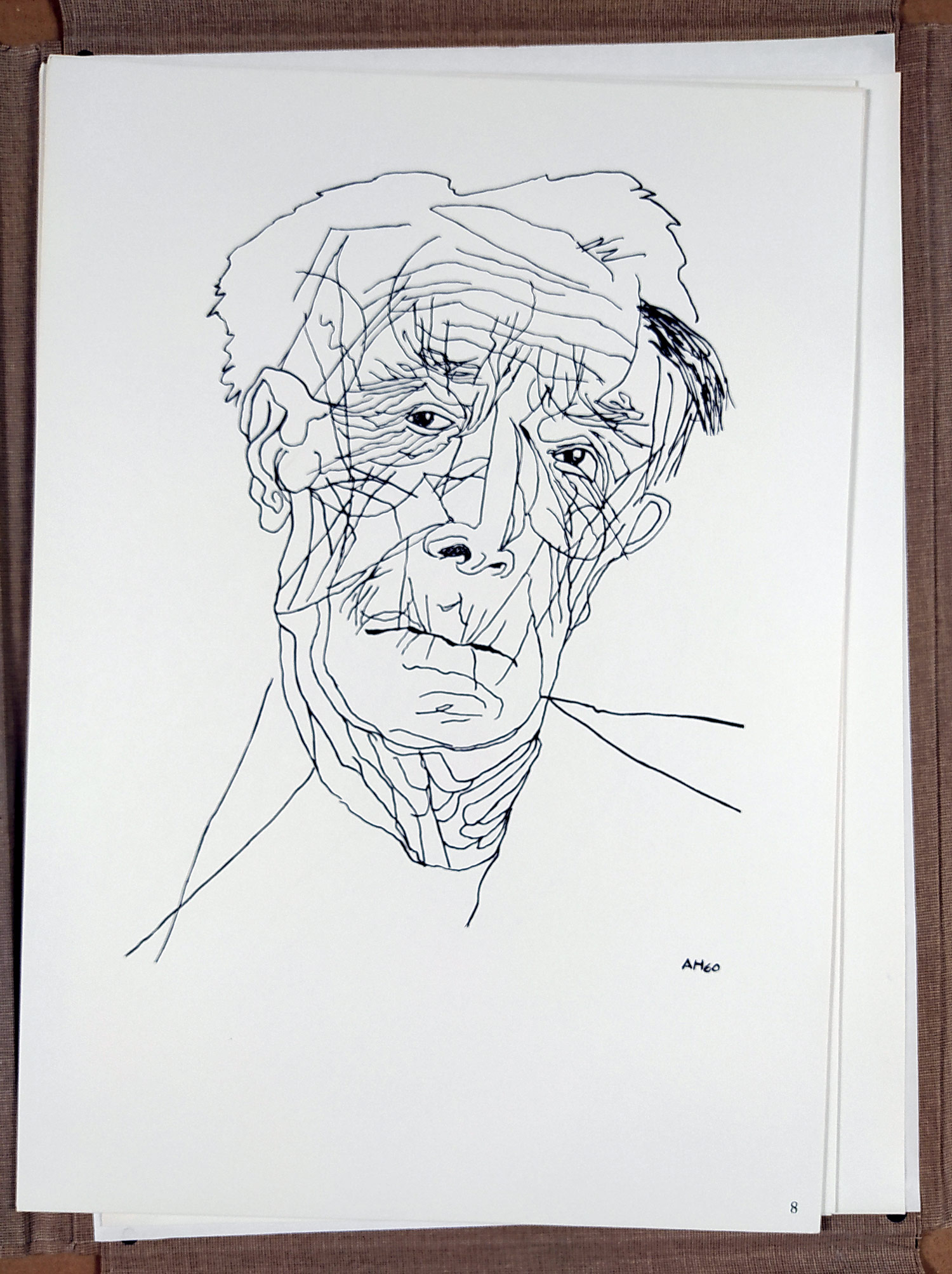 Hoffmeister Adolf – Faces / Vissages, vydal Adam Hoffmeister, 1997 