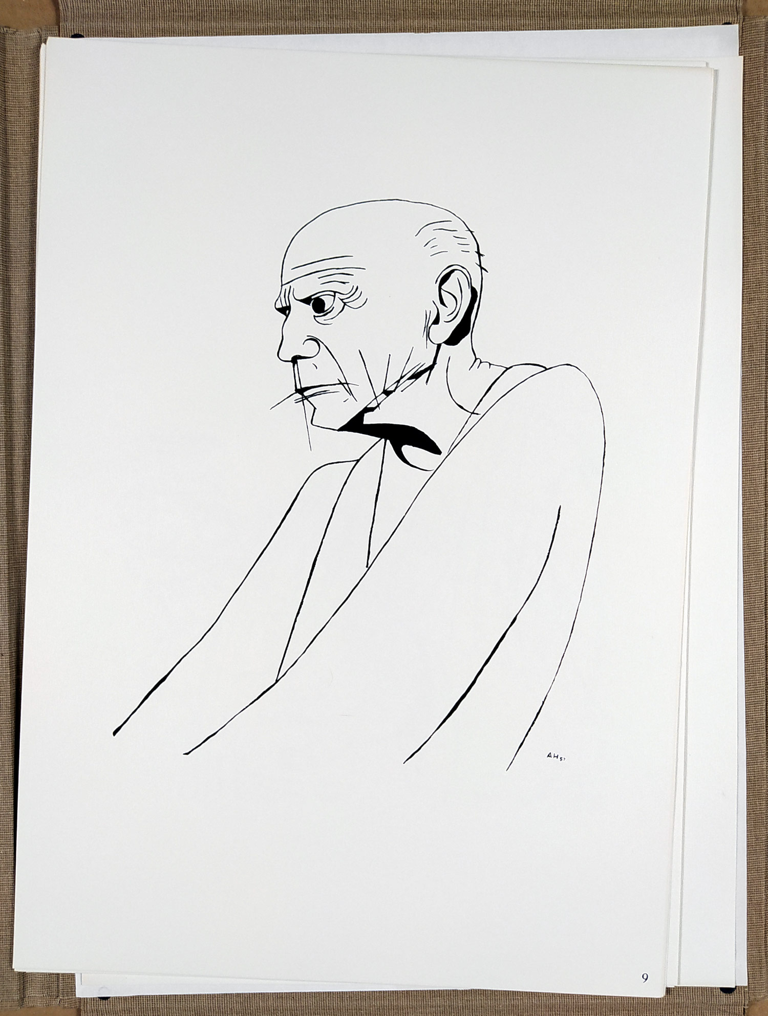 Hoffmeister Adolf – Faces / Vissages, vydal Adam Hoffmeister, 1997 