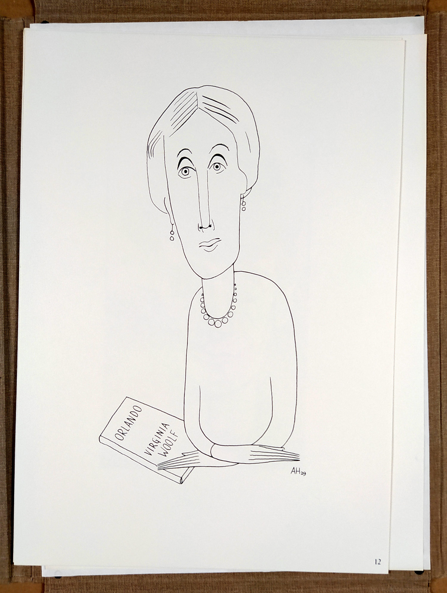 Hoffmeister Adolf – Faces / Vissages, vydal Adam Hoffmeister, 1997 