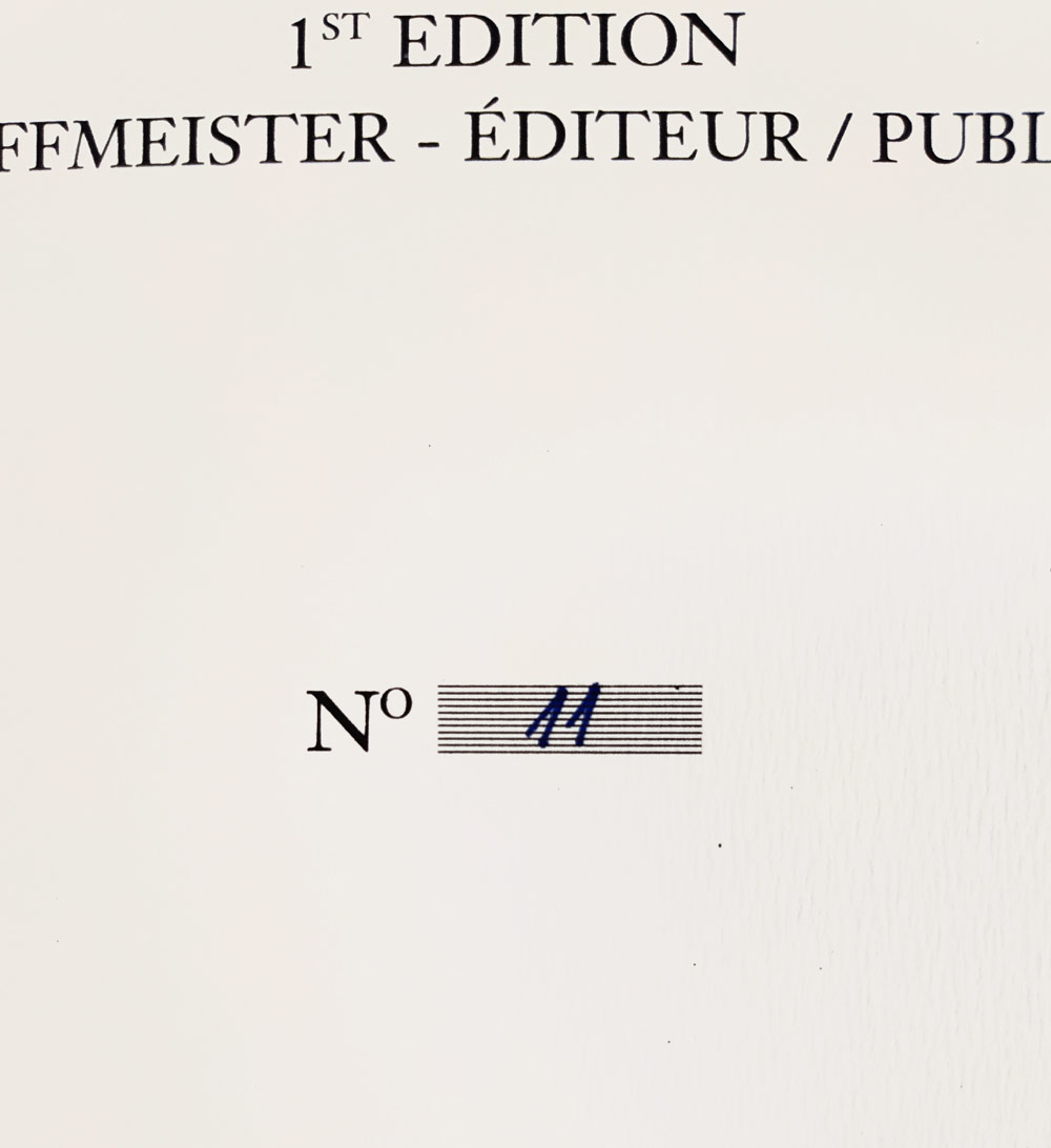 Hoffmeister Adolf – Faces / Vissages, vydal Adam Hoffmeister, 1997 