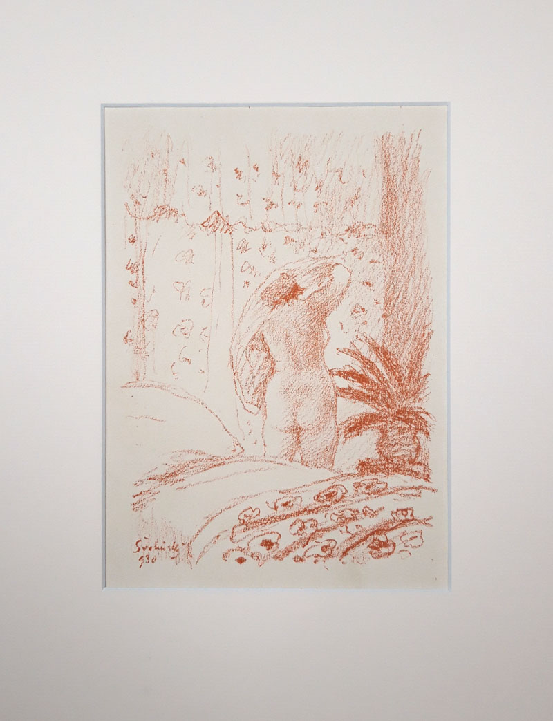 Švabinský Max – Jitro, původní litografie, 1930