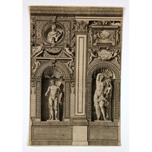 Aquila, P.; Palazzo Farnese v Římě, původní lept, (1670–1679)