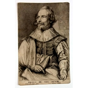 Vos Paulus de, Dyck Anthony van, původní lept, 1630–1641