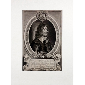 Pontius, Paul; pův. mědiryt 1648, Abel Servien Vomes de la Roche des Aubieres