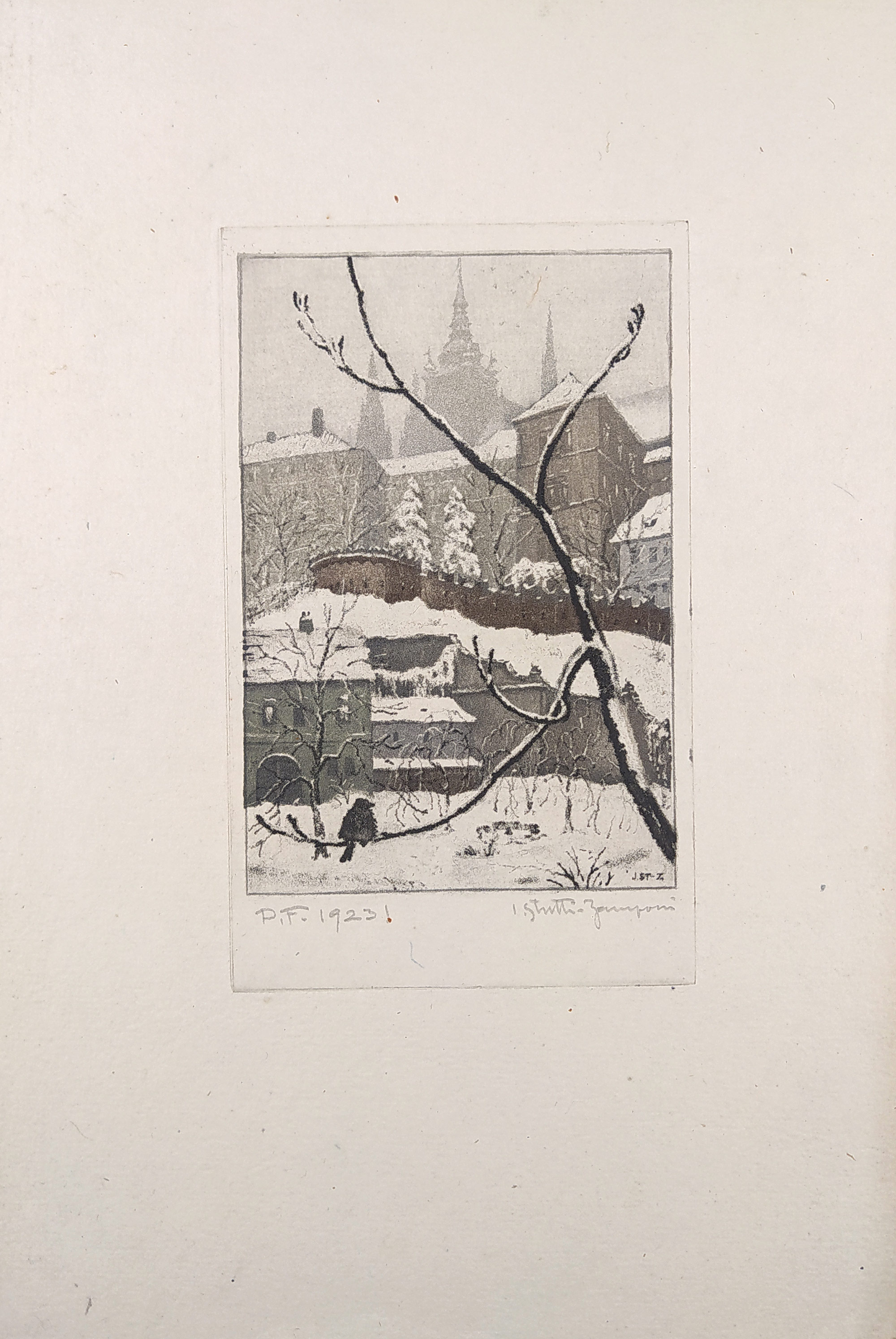 Stretti–Zamponi Jaromír – PF 1923, původní měkký kryt, 1923