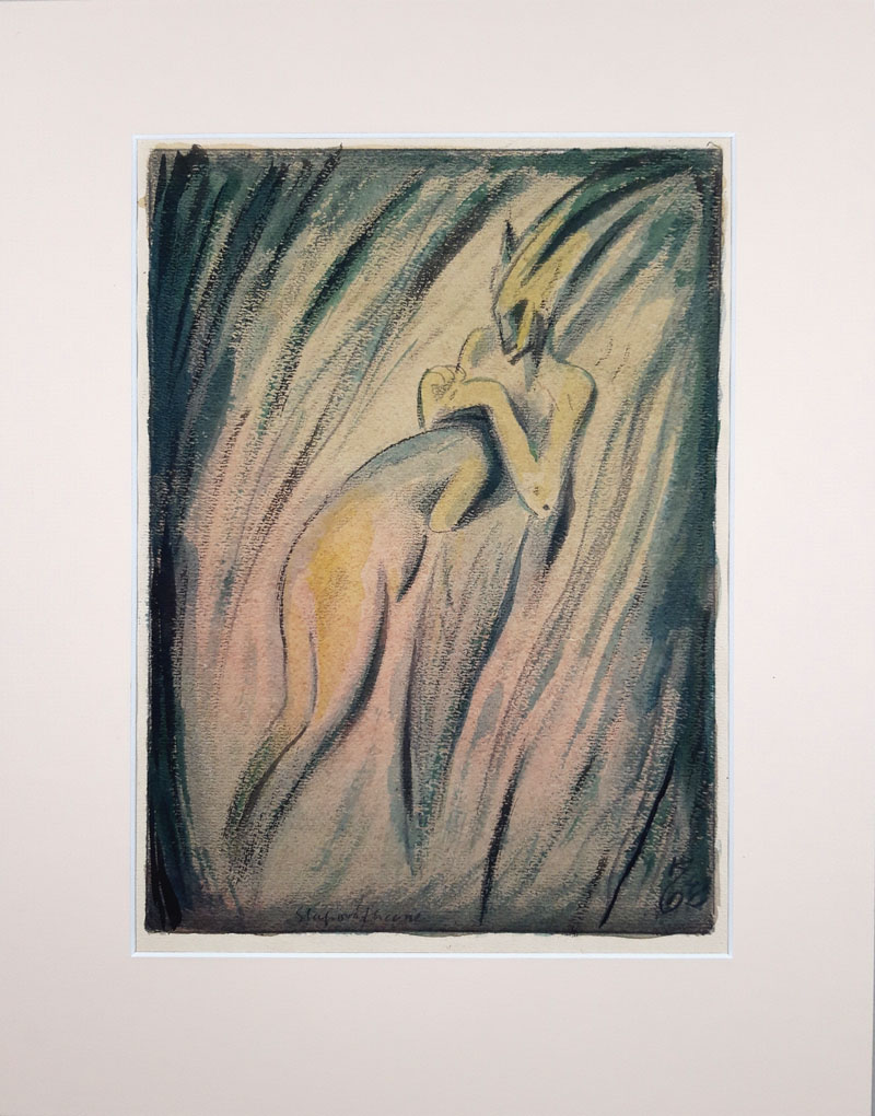 Konůpek Jan – akvarel, 1943