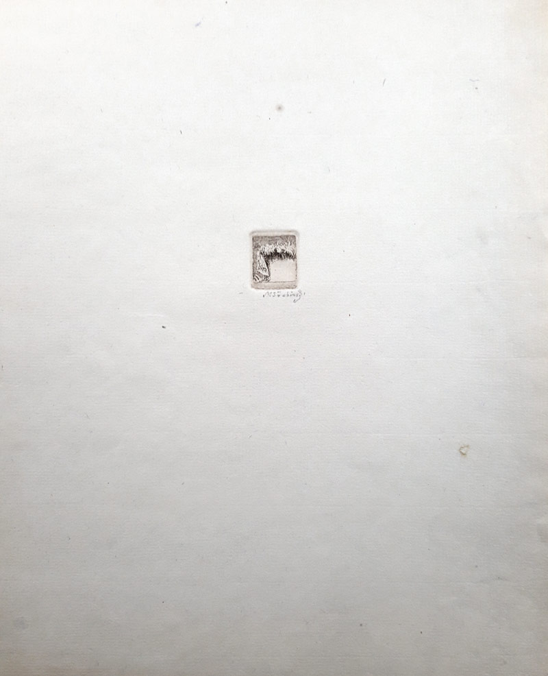 Švabinský Max – V pralese, viněta, lept, 1917