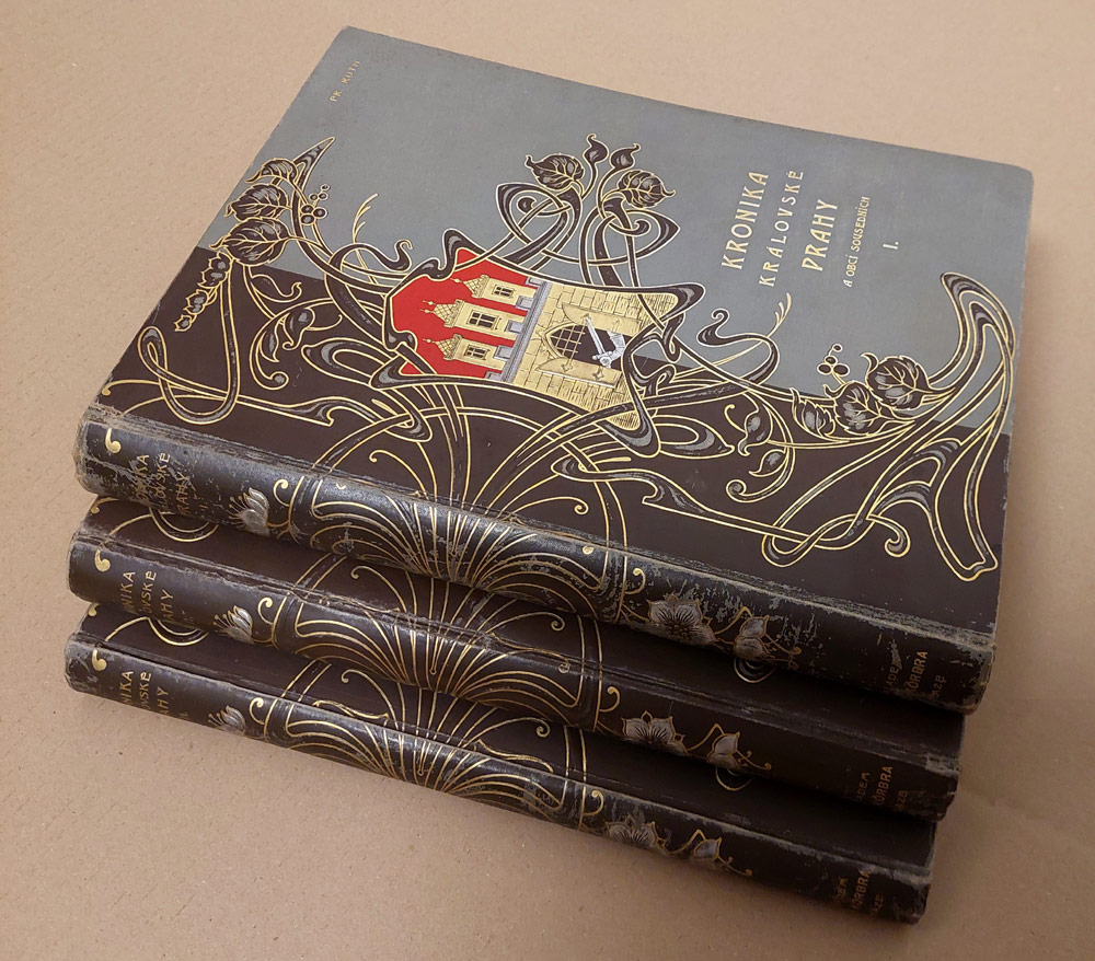 Ruth František – Kronika královské Prahy a obcí sousedních, 3 svazky