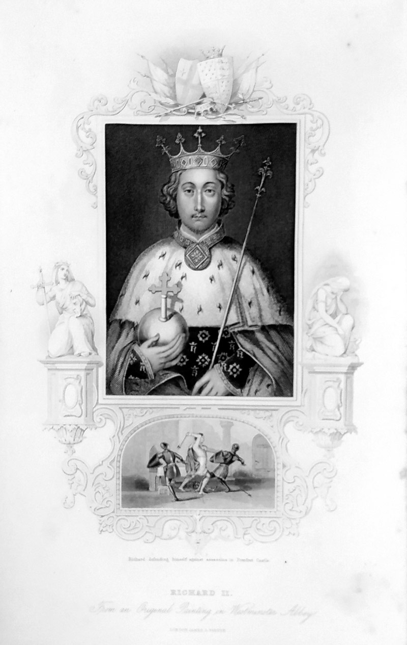 Panovníci Anglie a Velké Británie – James S. Virtue, 8 původních ocelorytů, ca 1830