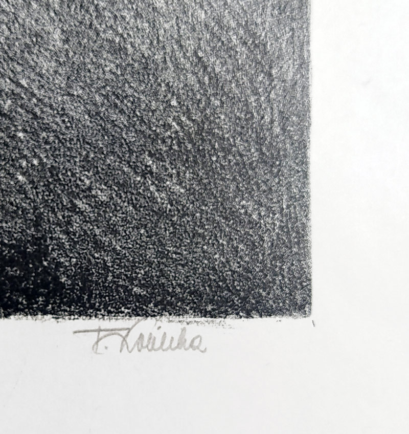 Kobliha František – Bez názvu, litografie č. 19/30, 1944–1946