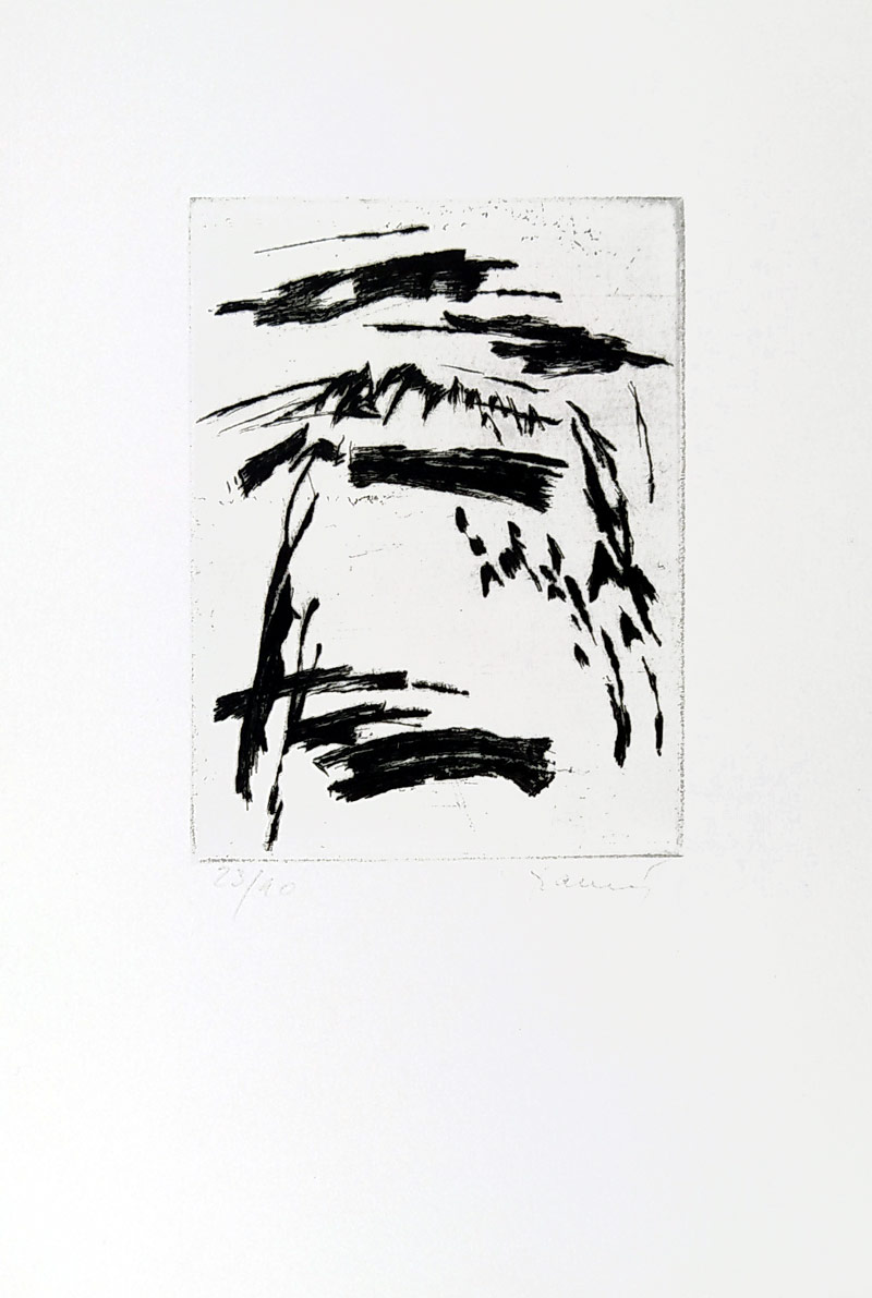 Ranný Emanuel mladší – Bez názvu, původní lept, nedatováno