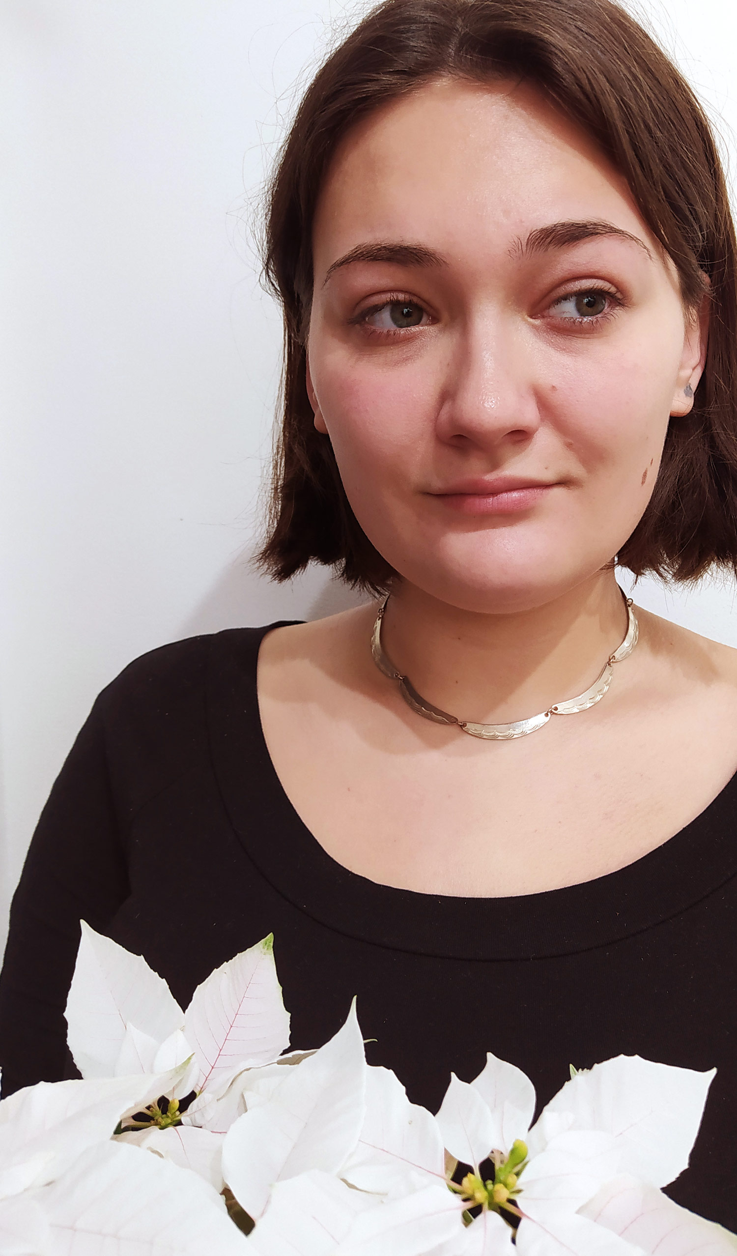 Článkový stříbrný náhrdelník s gravírováním