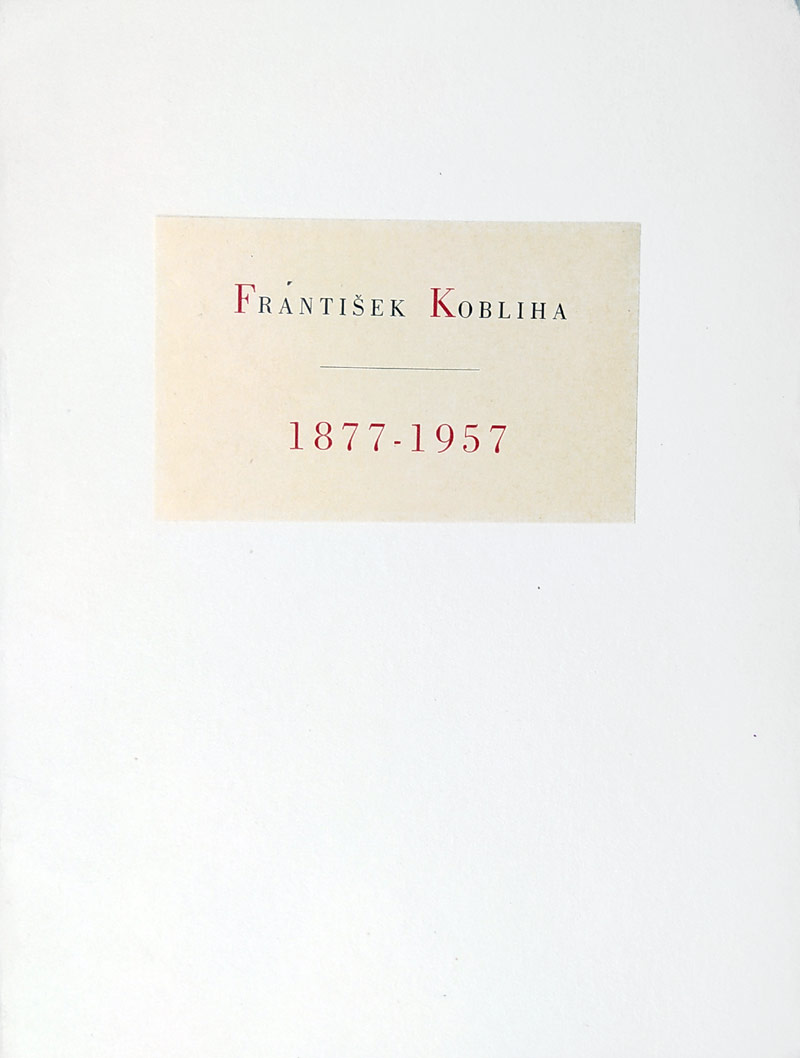 Kobliha František – 10 listů drobné grafiky sběratele J. K., 1957