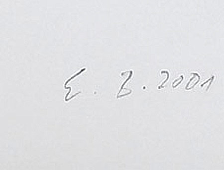 Brodská Eva – Moře, malba akvarelem, 2001