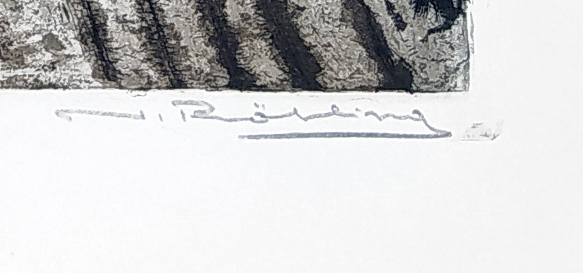 Röhling Vladislav – Praha, Wilsonova ulice, původní barevná akvatinta, ca 1920