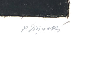 Jiřincová Ludmila – Májové přítelkyně, litografie s barevným podtiskem, ca 1960