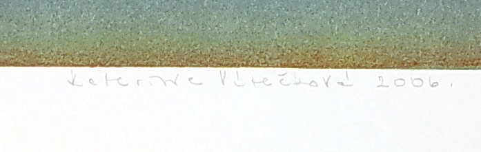 Vítečková Kateřina – Bez názvu, barevná litografie, číslováno 82/200, 2006 