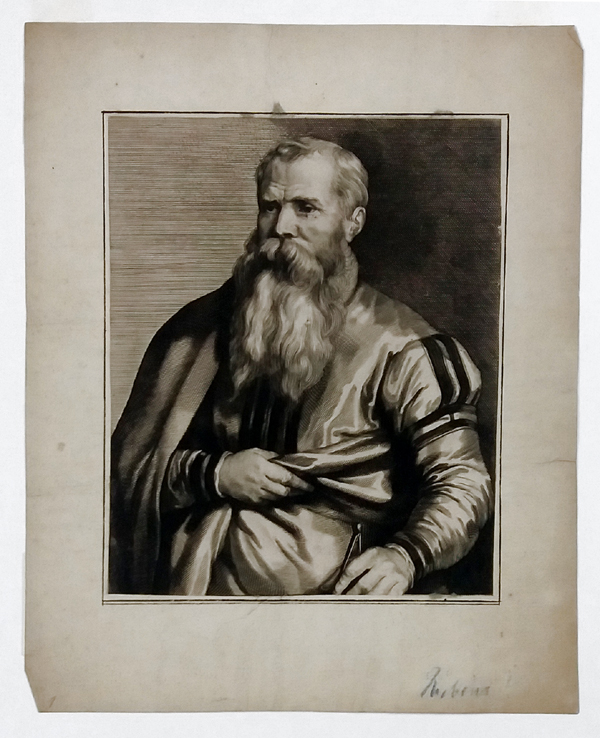 Jacob de Breuck, Paulus Pontius portrét podle van Dycka, pův. mědiryt 17. stol.