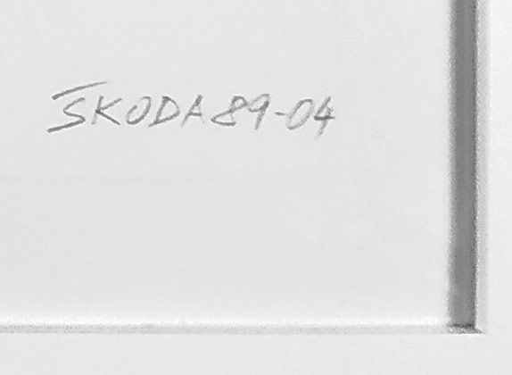 Škoda Vladimír – Bez názvu, signovaná litografie, číslováno 50/75, 1989