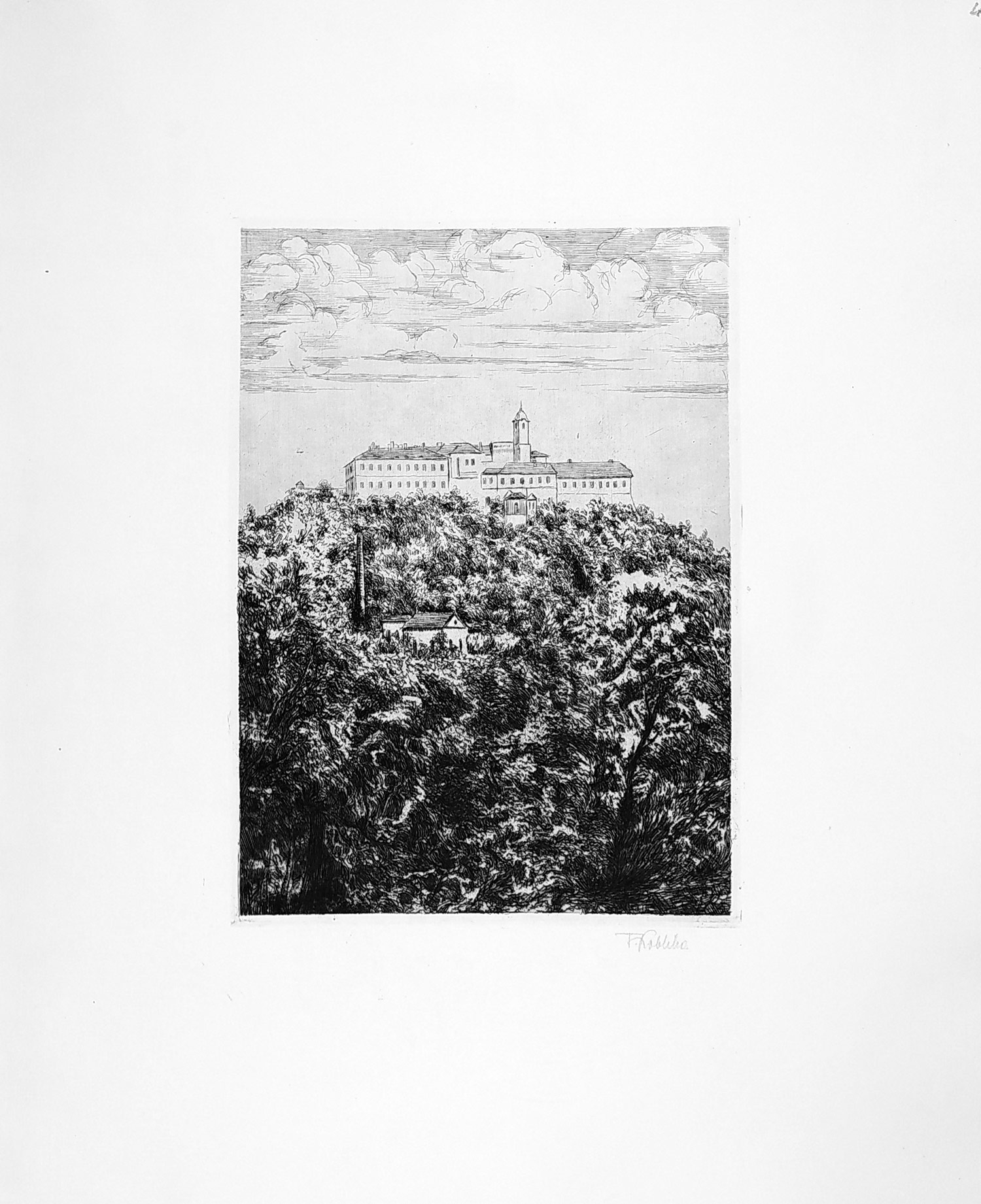 Kobliha František – Brno, Špilberk, lept, 1928