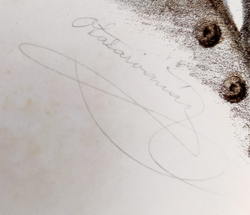 Vaňáč Otakar – Bedřich Smetana, původní velká litografie, nedatováno