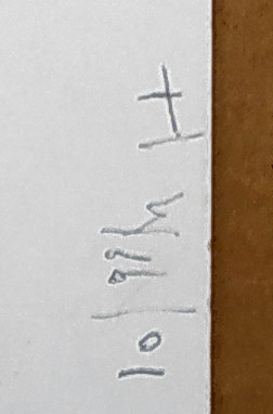 Husák Milivoj – Stéla těla, malba suchým pastelem, 1999