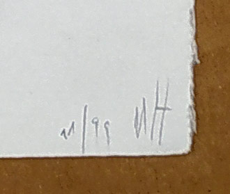 Husák Milivoj – Stéla těla – hmota a světlo, malba suchým pastelem, 1999