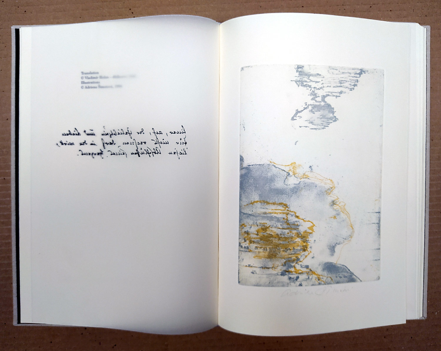 Rilke Rainer Maria – Dopisy a sny, Aulos, 1994, čtyři barevné lepty: Adriena Šimotová