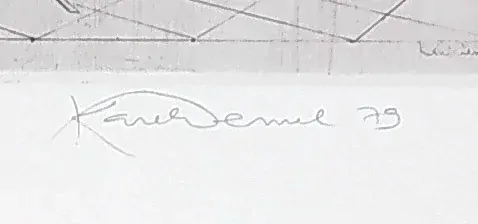 Demel Karel – Amoroso, původní barevný lept, číslováno 50/125, 1979