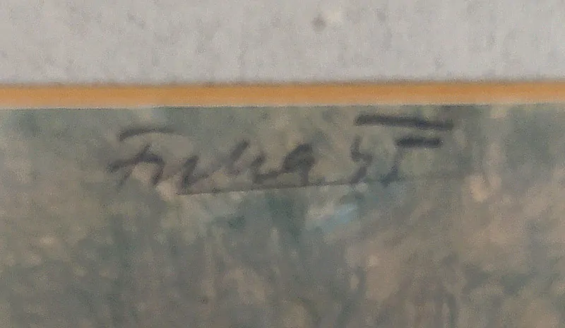 Fuka Vladimír – Periferie (Zbraslav), kombinovaná technika, 1945