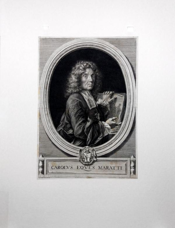 Maratti Carol, Frey Jacob J.,  pův mědiryt ca 1740