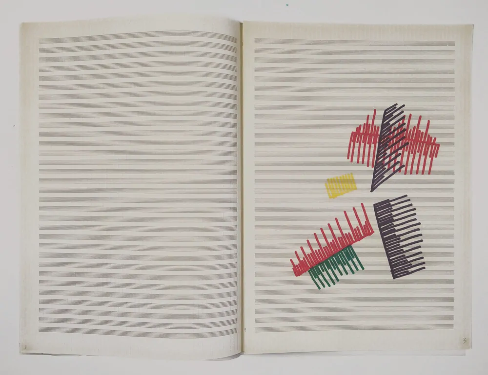 Grygar Milan – Znaková partitura 1978, 16 stran, autorský tisk 2009