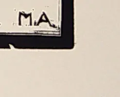 Majer Antonín – Zima, původní dřevoryt na ručním papíře Holland Pannekoek, ca 1930