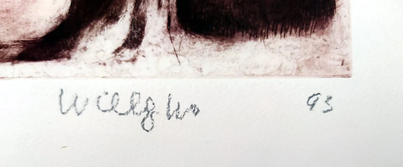 Wielgus Jindřich – Strom, lept a suchá jehla, 1993