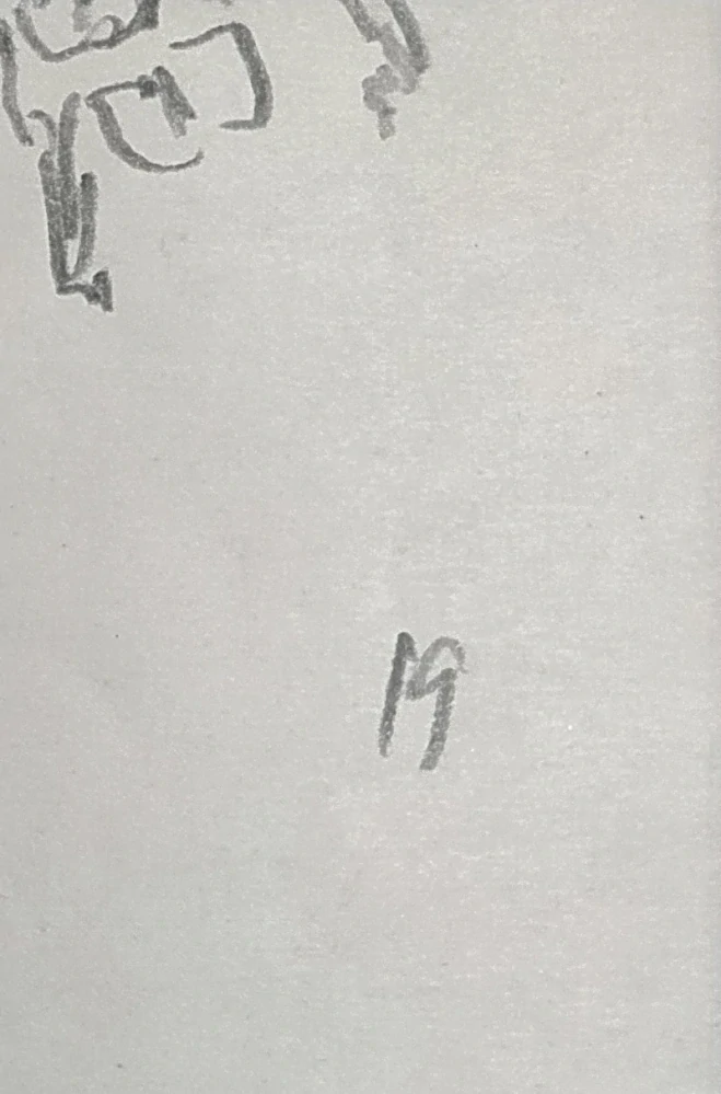 Kotík Pravoslav – Muzikanti, kresba tužkou, 1919