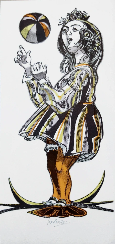 Liesler Josef – konvolut tří barevných litografií, 1968–1979