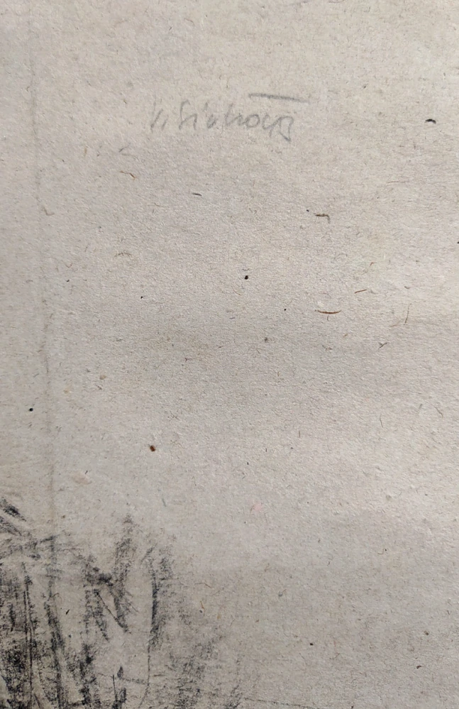 Sivko Václav – Na Berounce, kresba tužkou, 1943