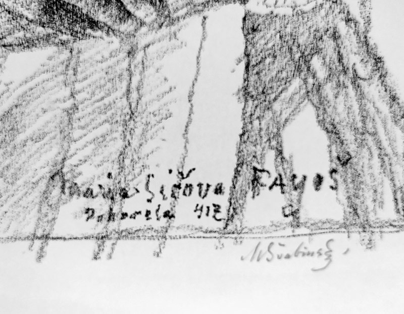 Švabinský Max – Slovenská žena, původní litografie, č. 11/21, 1937