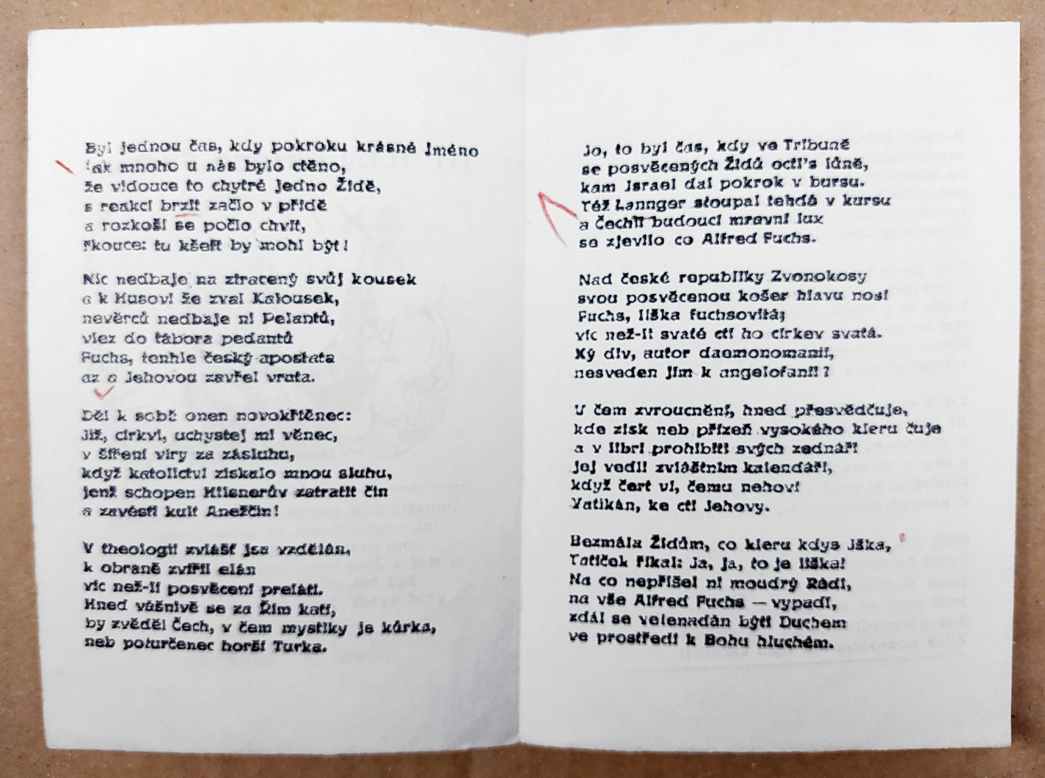 Váchal Josef – Tři doby Alfreda Fuchsa, autorský příležitostný tisk, 1939–1945