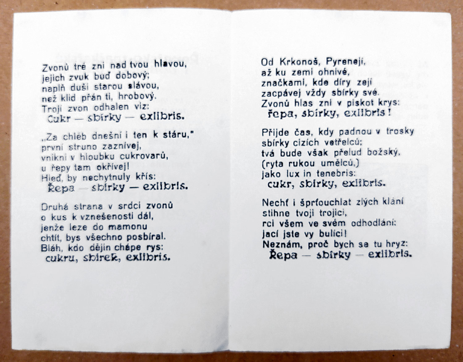 Váchal Josef – Řepařsko–značkářská i politická píseň, 1939–1945