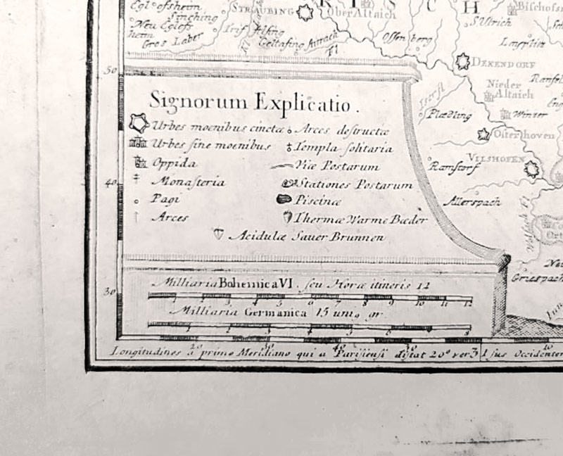  Čechy – Mapa království Českého, Homannovi dědicové, staře kolorovaný původní mědiryt, ca 1740