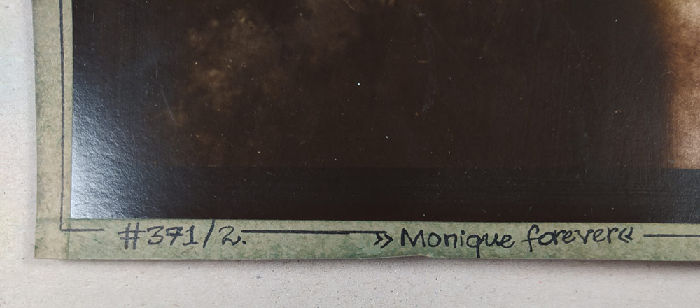 Saudek Jan – Monique Forever #371/2, kolorovaná autorská fotografie, 1988