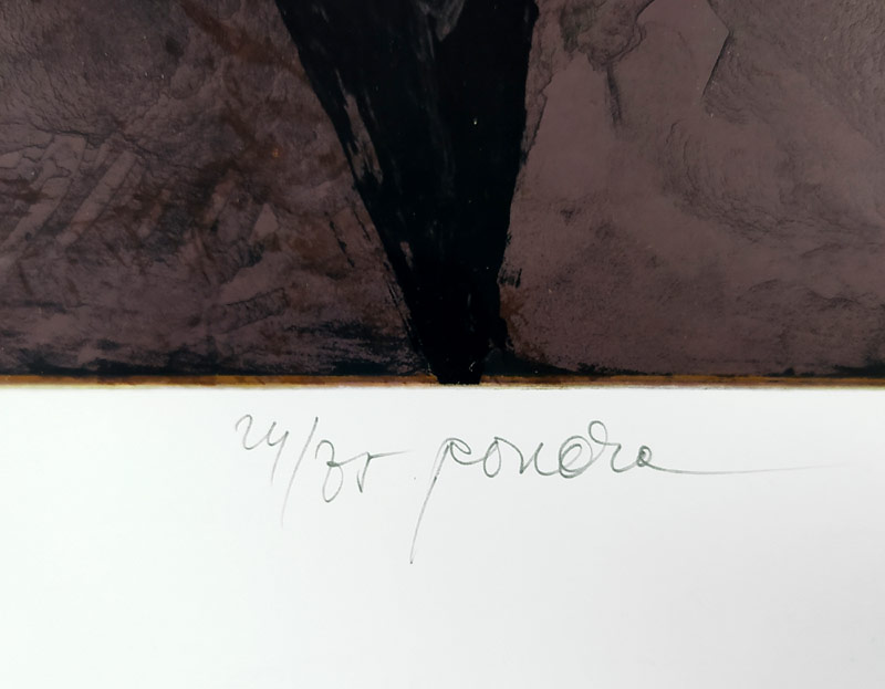 Roučka Pavel – Bez názvu, barevná litografie, č. 24/75, nedatováno