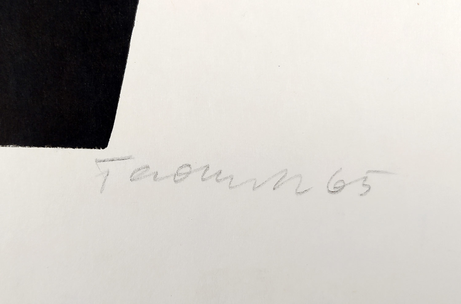 Paderlík Arnošt – Ležící dívčí akt, původní dřevoryt, 1965