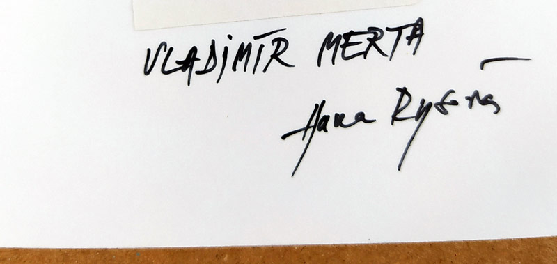 Rysová Hana – Vladimír Merta, autorská fotografie, nedatováno