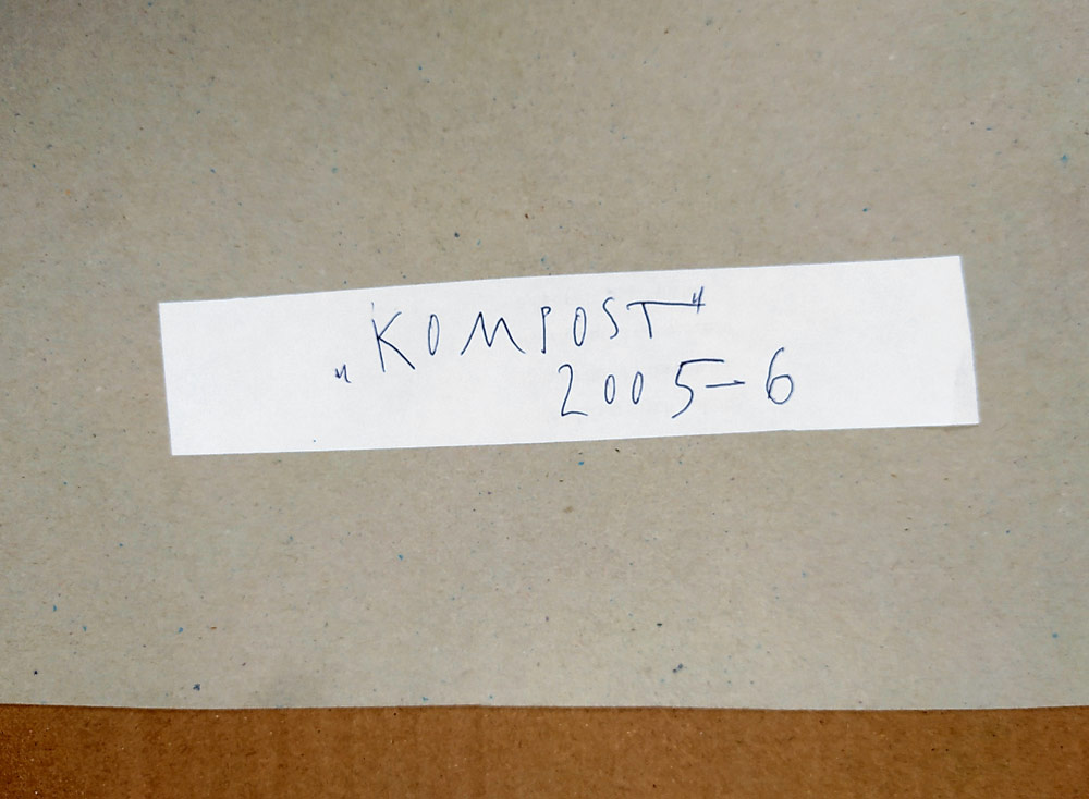Husák Milivoj – Kompost, malba, kombinovaná technika, 2005–2006